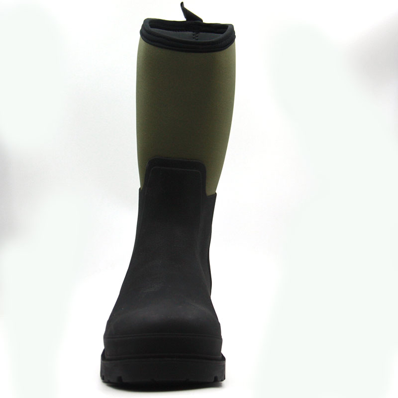 Wholesale Middle Height Neoprene Mud Wellington Boots