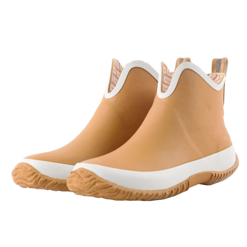 Botas de lluvia de corte bajo para mujer