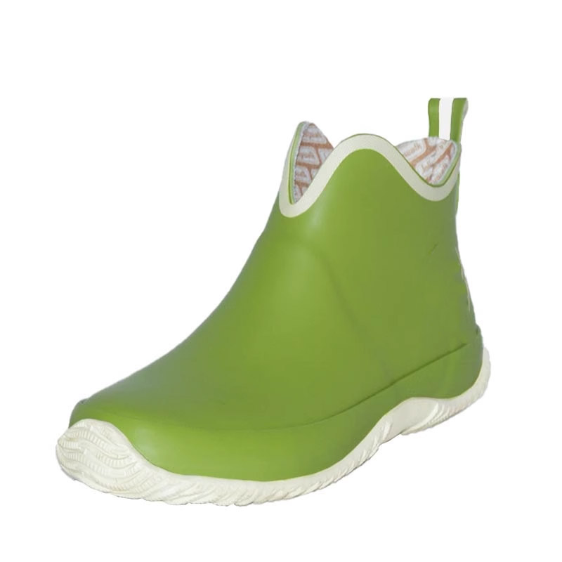 Botas de lluvia de corte bajo para mujer