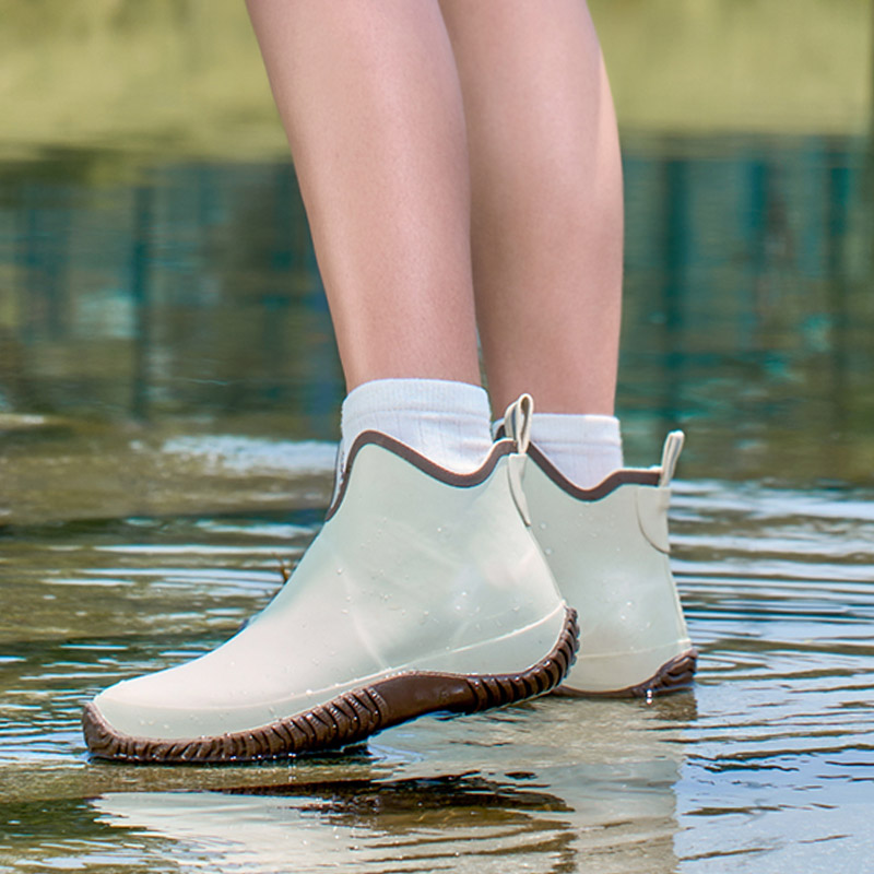 여성 스타일리쉬운 낮은 절단 발목 비 부츠