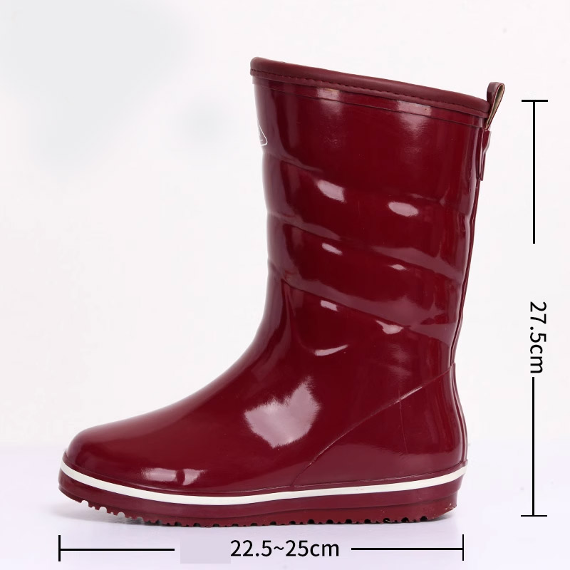 Vente en gros élégante imperméable anti-dérapage femmes fourrure bottes de neige