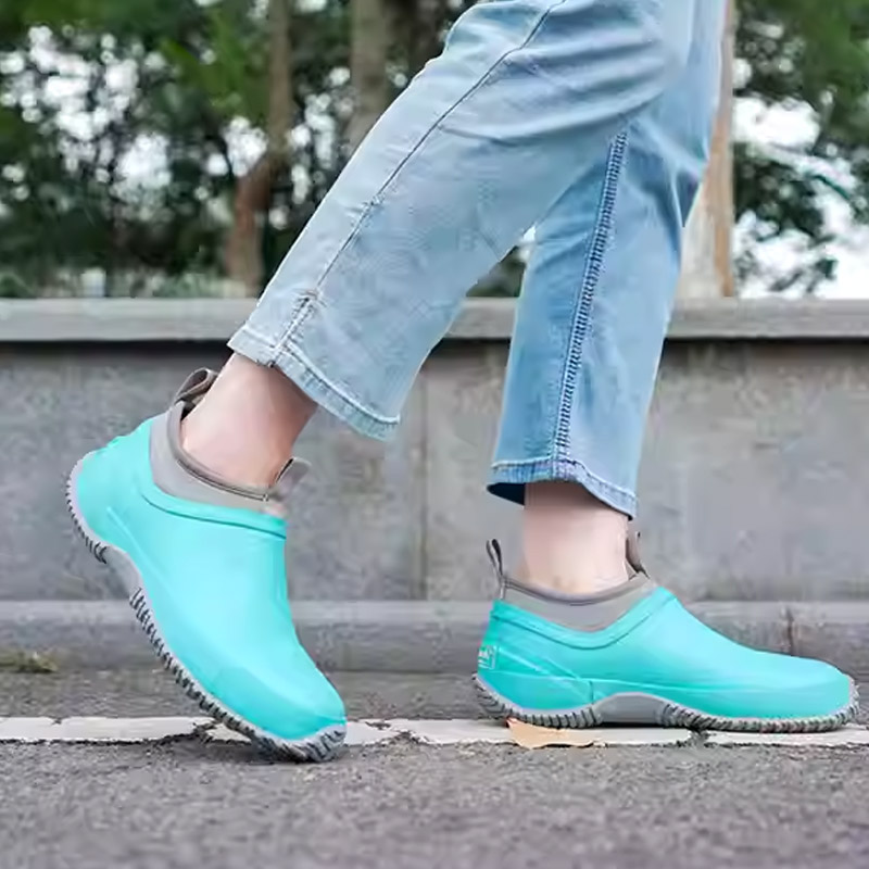 여성 2026 春 캠핑 비 정원 부츠