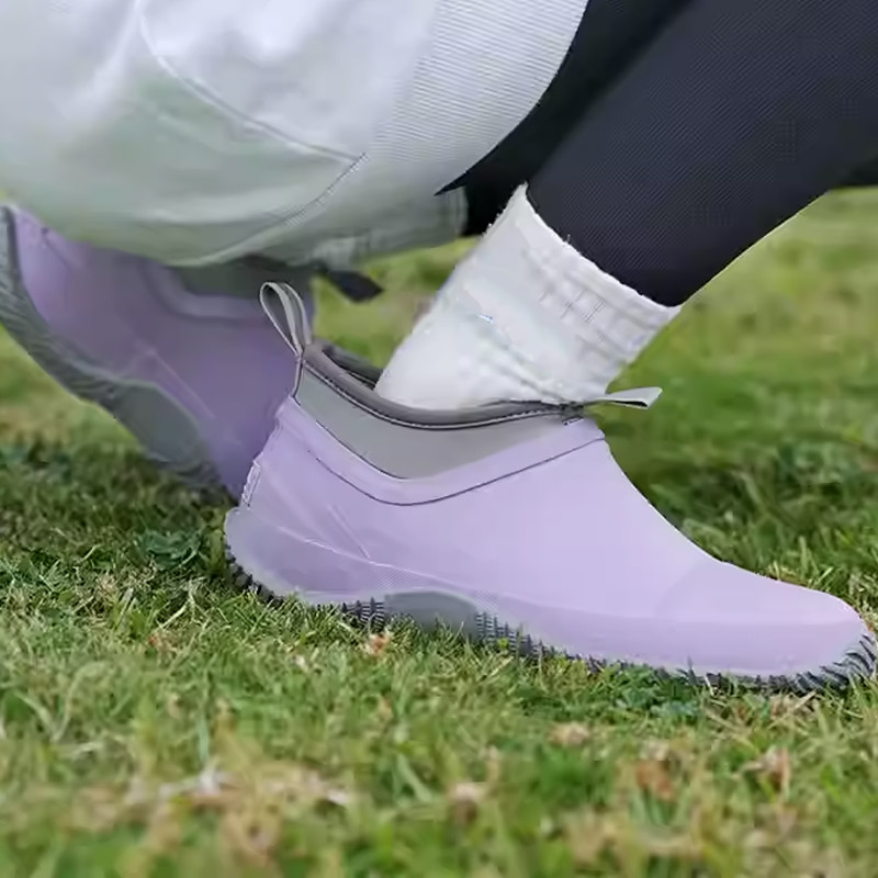 Damen 2026 Frühling Camping Regen Garten Stiefel