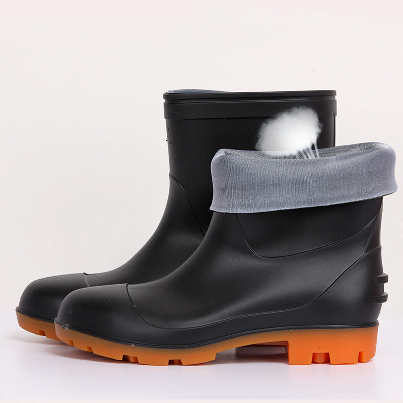 OEM Mid-Calf & High-Calf Steel Toe Anti-Impact PVC Boots