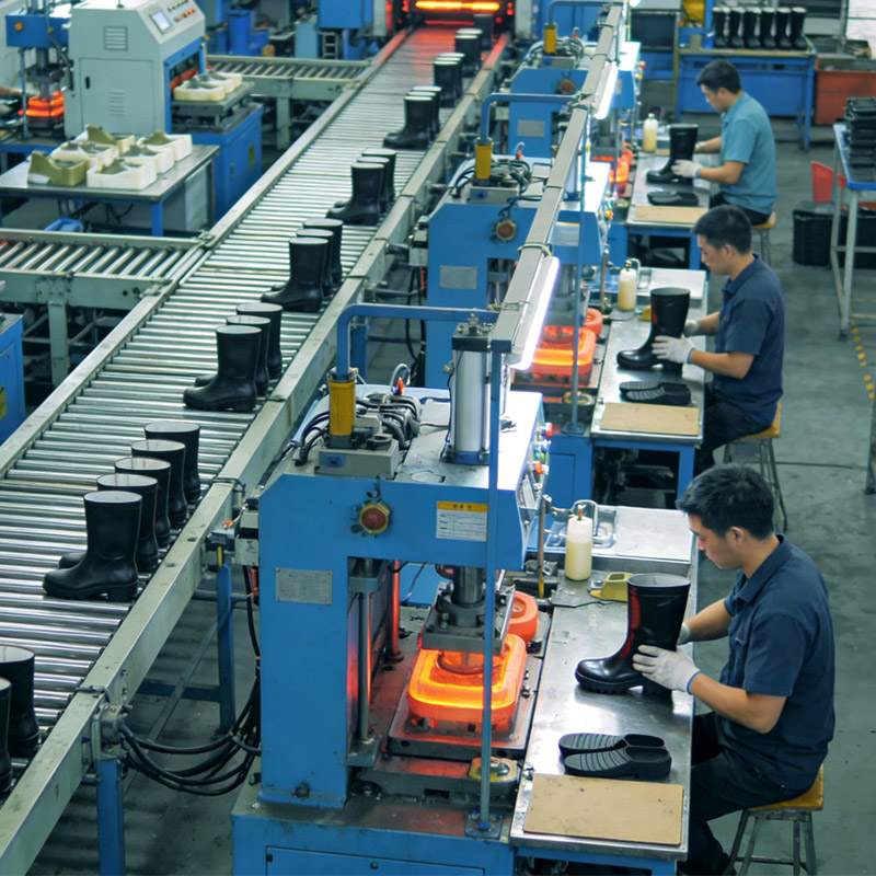 Damen 2026 Frühling Camping Regen Garten Stiefel