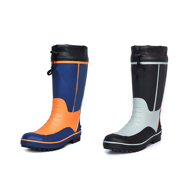Waterproof Slip-Resistant Safety Rubber Rain Boots