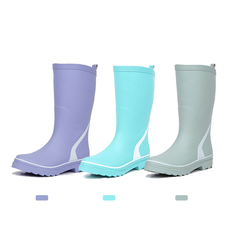 ハイヒールのウェリントンブーツ