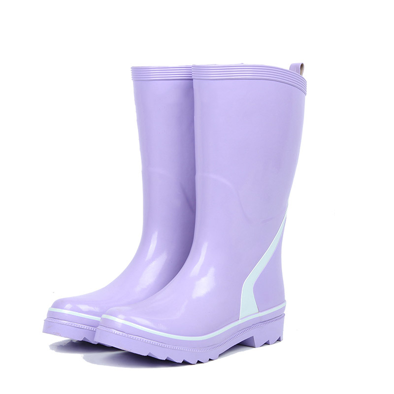 ハイヒールのウェリントンブーツ