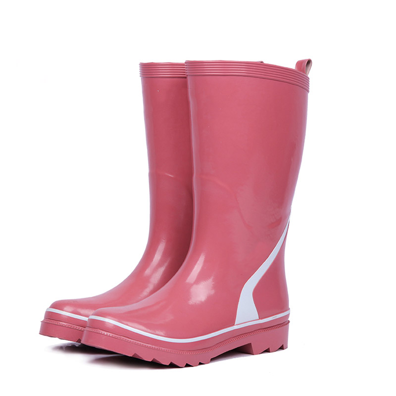 ハイヒールのウェリントンブーツ