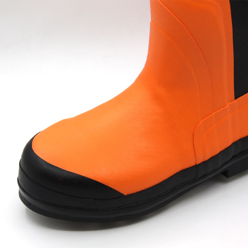 Waterproof Anti-Puncture Logging Work Boots for Forestry Workers