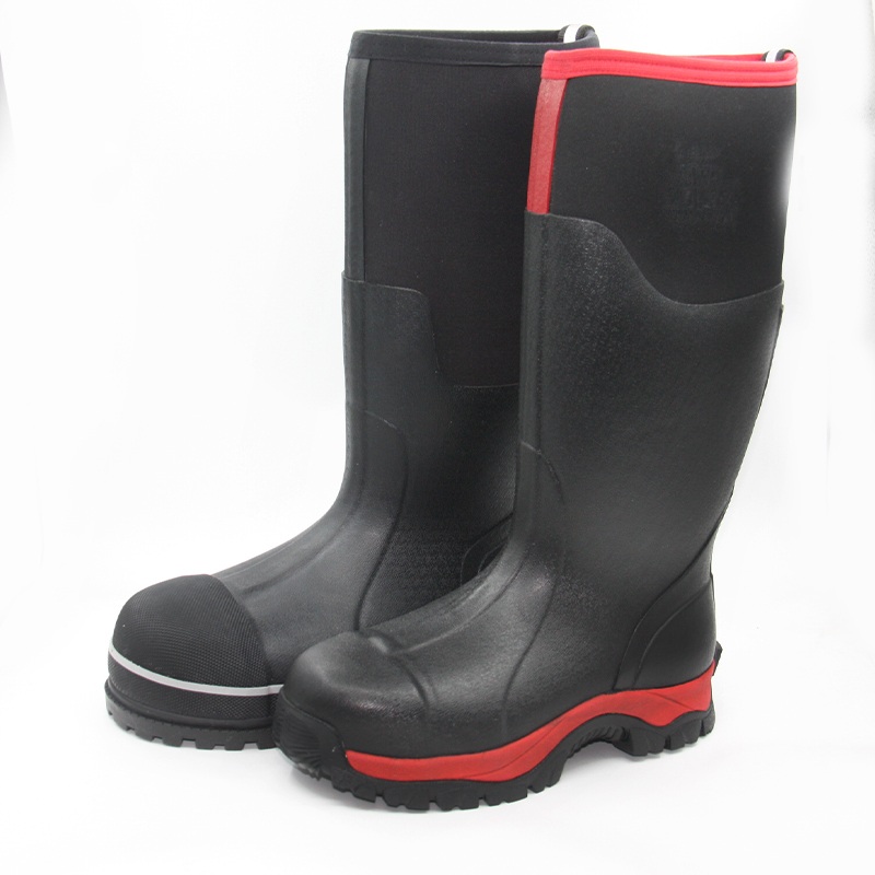 CE certificado impermeable SRC Botas de trabajo antideslizantes