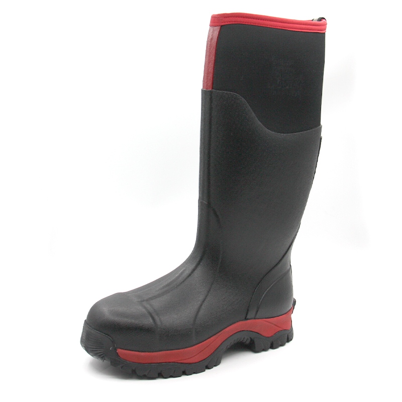 CE certificado impermeable SRC Botas de trabajo antideslizantes