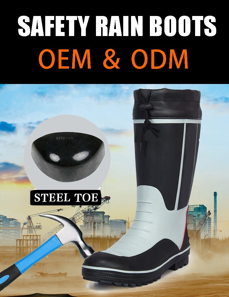 Why Choose Safety Gumboots with Steel Toe for Industrial Work?
