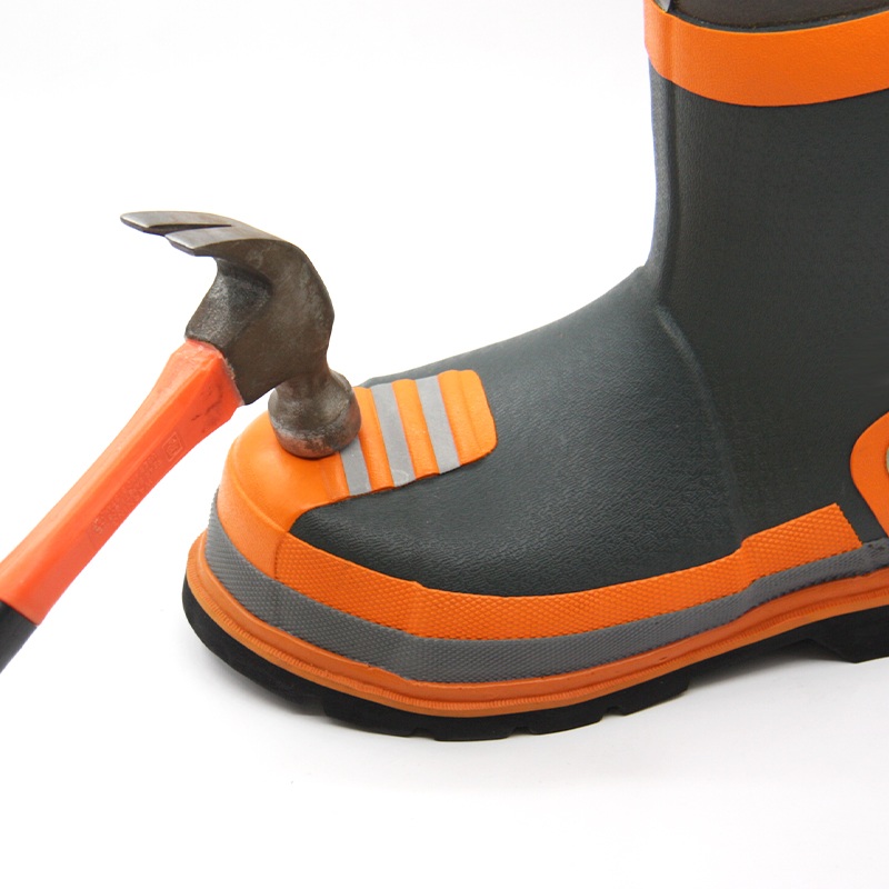 Steel Toe Waterproof Rubber Mining Boots