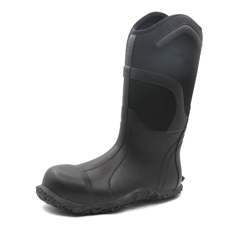 Botas de seguridad del dedo del pie de acero de la sola del rodillo anti-aplastamiento del OEM