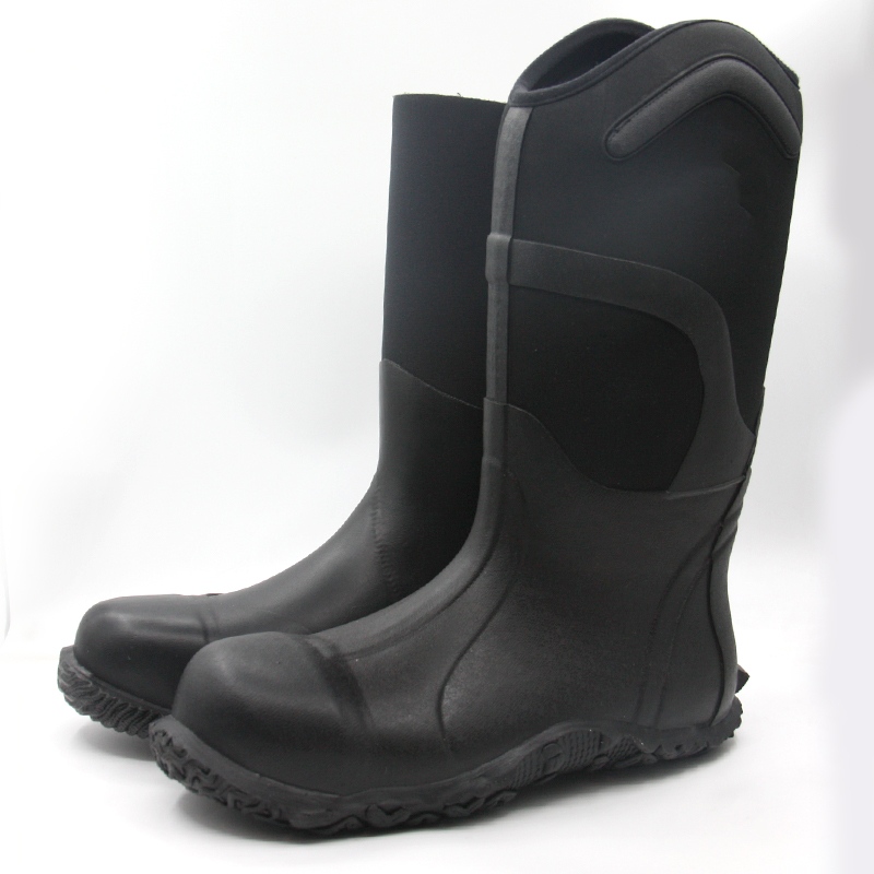 Botas de seguridad del dedo del pie de acero de la sola del rodillo anti-aplastamiento del OEM