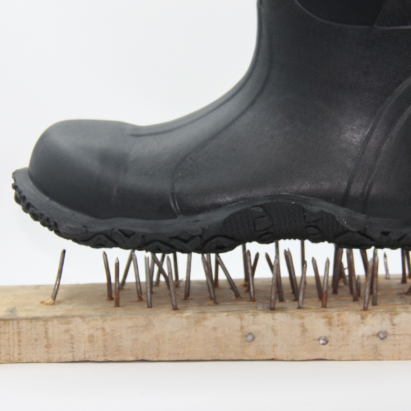 Botas de seguridad del dedo del pie de acero de la sola del rodillo anti-aplastamiento del OEM