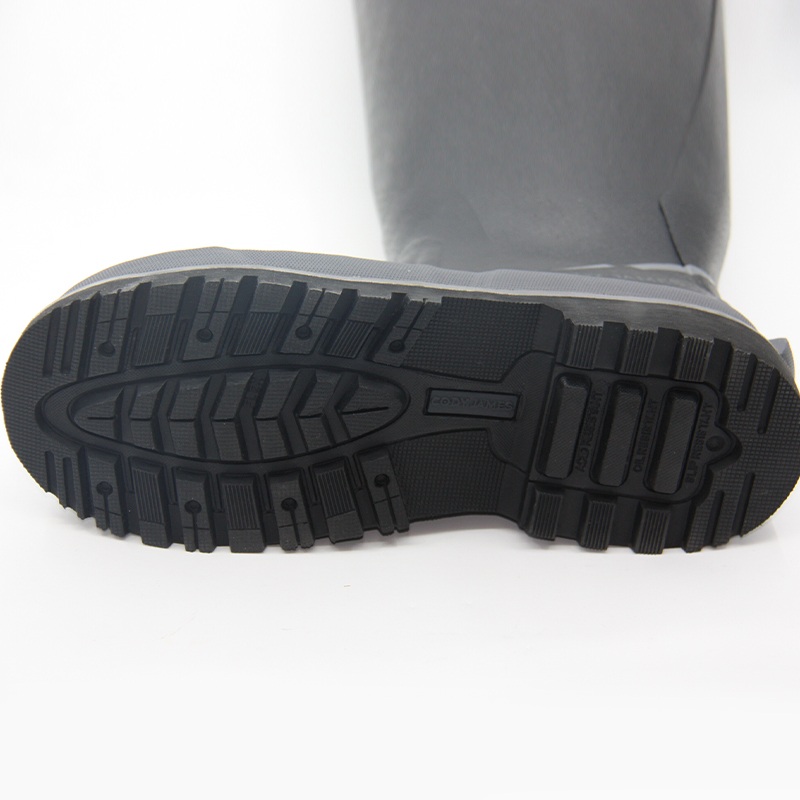 Boots de segurança para a mineração de goma resistente ao ácido de petróleo