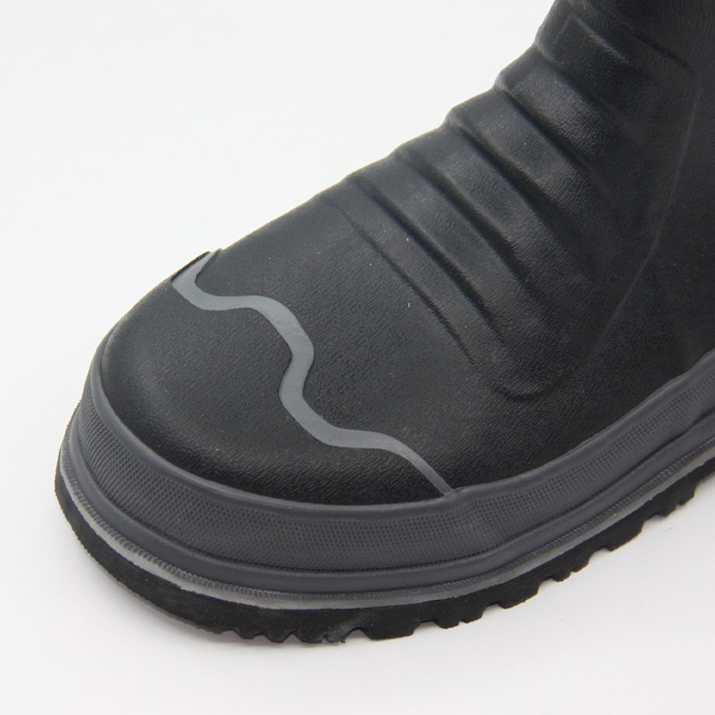 Boots de segurança para a mineração de goma resistente ao ácido de petróleo