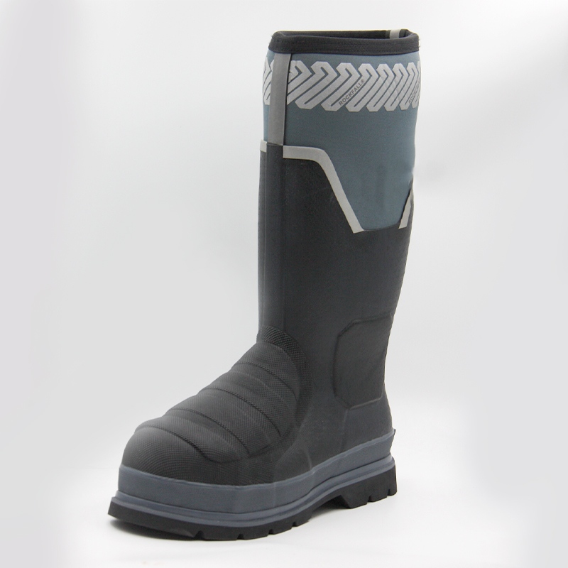 Industrial Rubber Non-Slip Waterproof Safety Work Boots