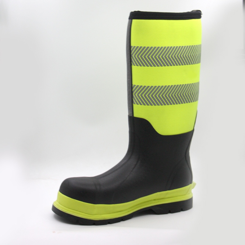 Industrial Rubber Non-Slip Waterproof Safety Work Boots