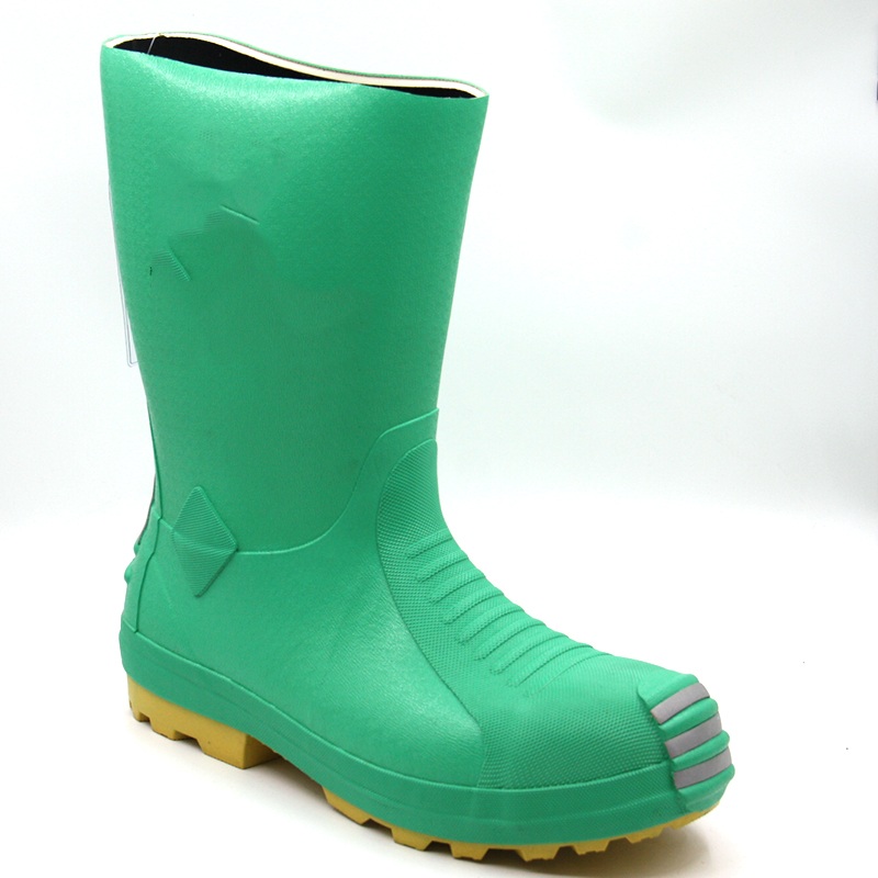 Heavy Duty Rubber Firefighter Safety Work Boots