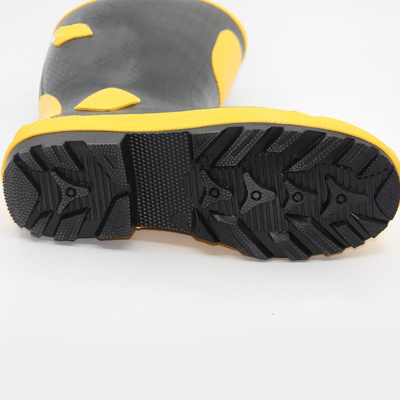 Heavy Duty Rubber Firefighter Safety Work Boots