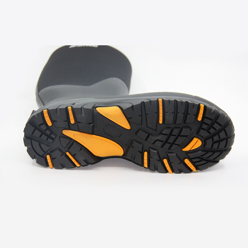 Tecnologia cementata due colori gomma MODEL Outsole stivali di sicurezza