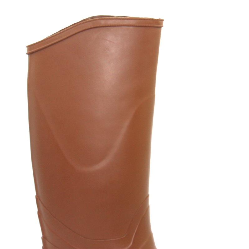 Fashionable Ladies Mid-Calf Heel Rubber Boots