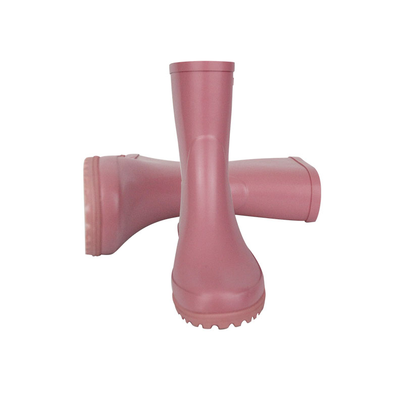 Scarpe di pioggia in gomma personalizzate per le donne