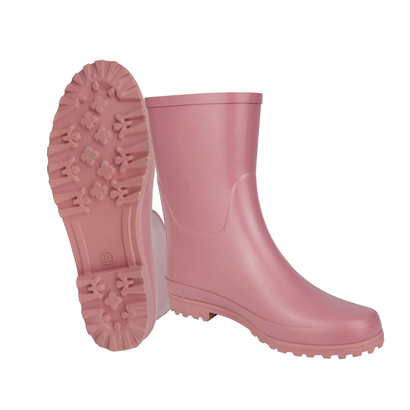 Scarpe di pioggia in gomma personalizzate per le donne