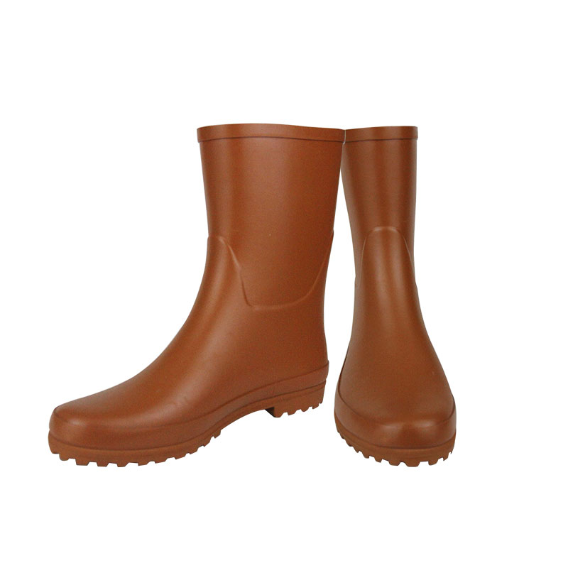 Scarpe di pioggia in gomma personalizzate per le donne