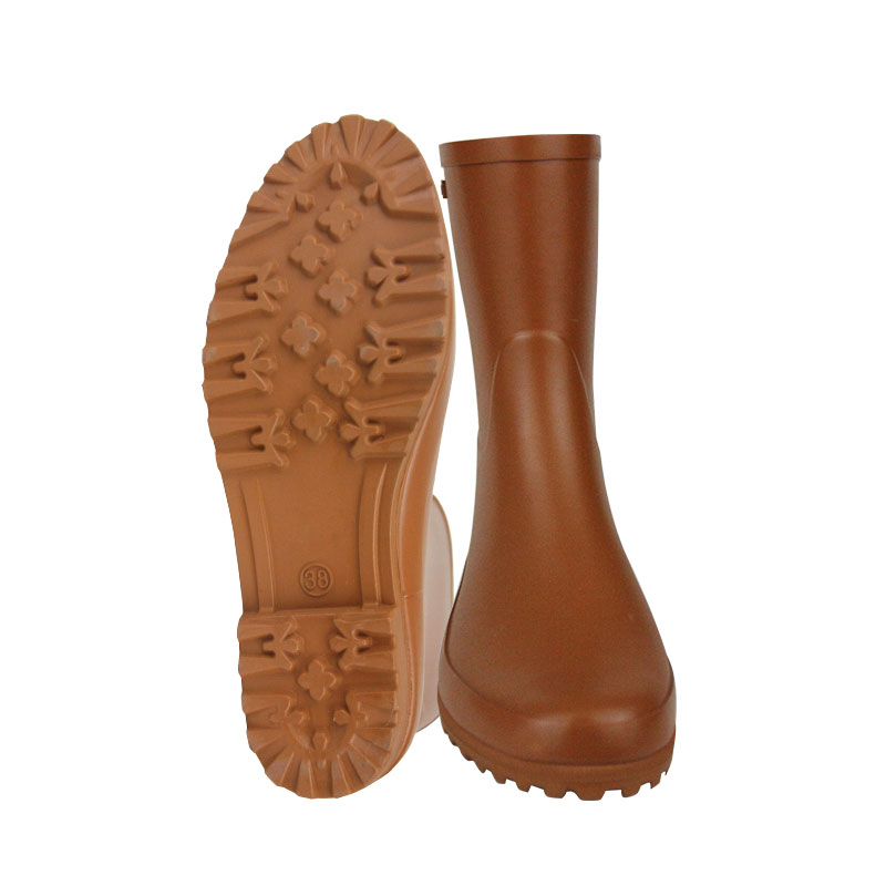 Scarpe di pioggia in gomma personalizzate per le donne